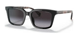 Ralph RA5287 Sunglasses Shiny Black / Gradient Grey