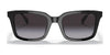 Ralph RA5287 Sunglasses | Size 53 / Shiny Black №60078G / Gradient Grey (3N 13%)