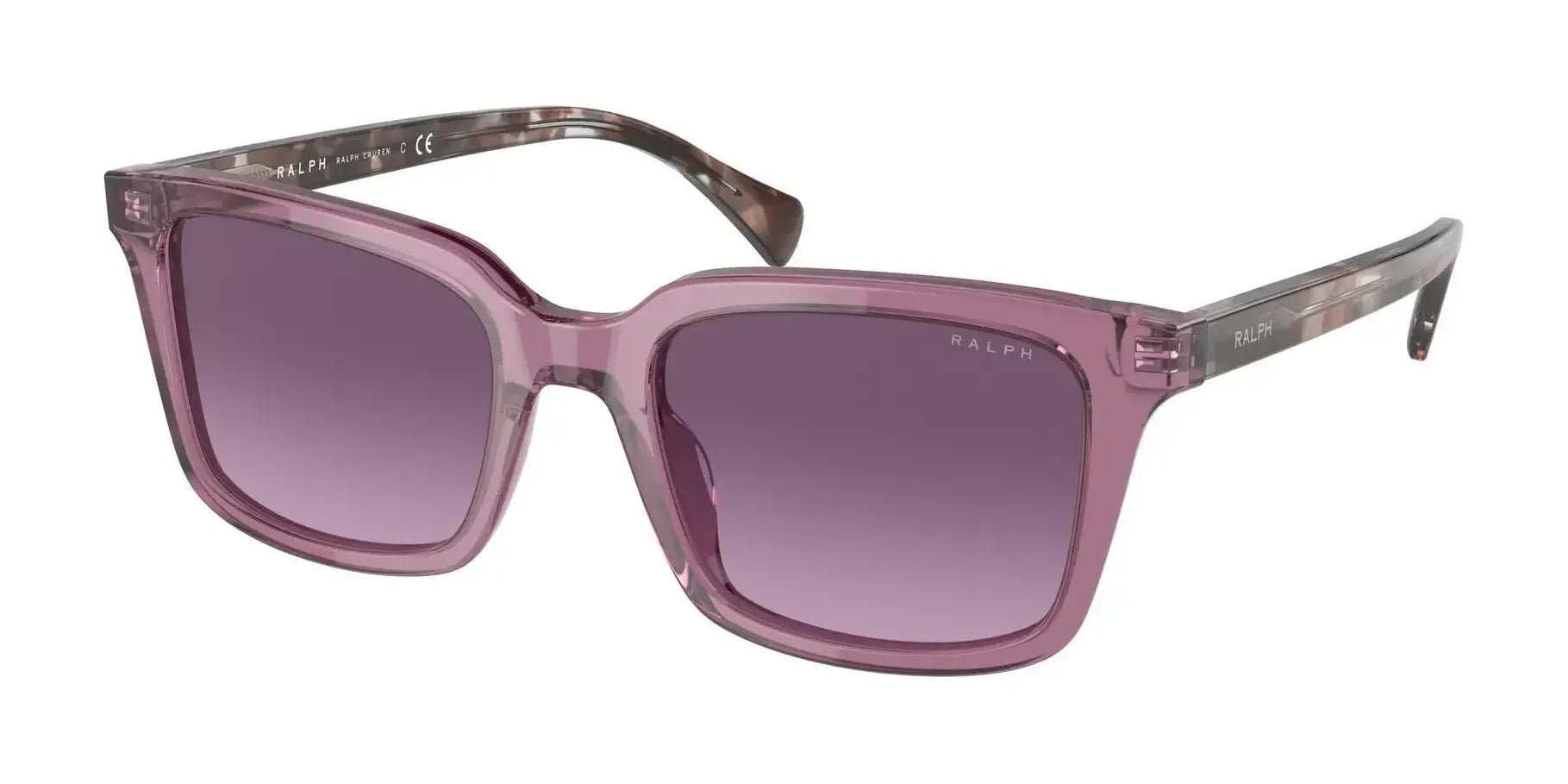 Ralph RA5287 Sunglasses Shiny Transparent Violet / Gradient Violet