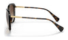 Ralph RA5288U Sunglasses | Size 57 / Shiny Dark Havana №500313 / Gradient Brown (3N 16%)