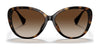 Ralph RA5288U Sunglasses | Size 57 / Shiny Dark Havana №500313 / Gradient Brown (3N 16%)