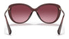 Ralph RA5288U Sunglasses | Size 57 / Shiny Dark Havana №500313 / Gradient Brown (3N 16%)