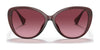 Ralph RA5288U Sunglasses | Size 57 / Shiny Dark Havana №500313 / Gradient Brown (3N 16%)