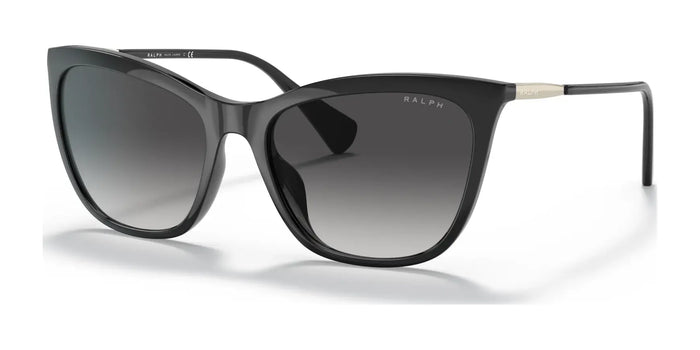 Ralph RA5289 Sunglasses | Size 55 / Shiny Black №50018G / Gradient Grey (3N 13.2%)