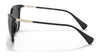 Ralph RA5289 Sunglasses | Size 55 / Shiny Black №50018G / Gradient Grey (3N 13.2%)