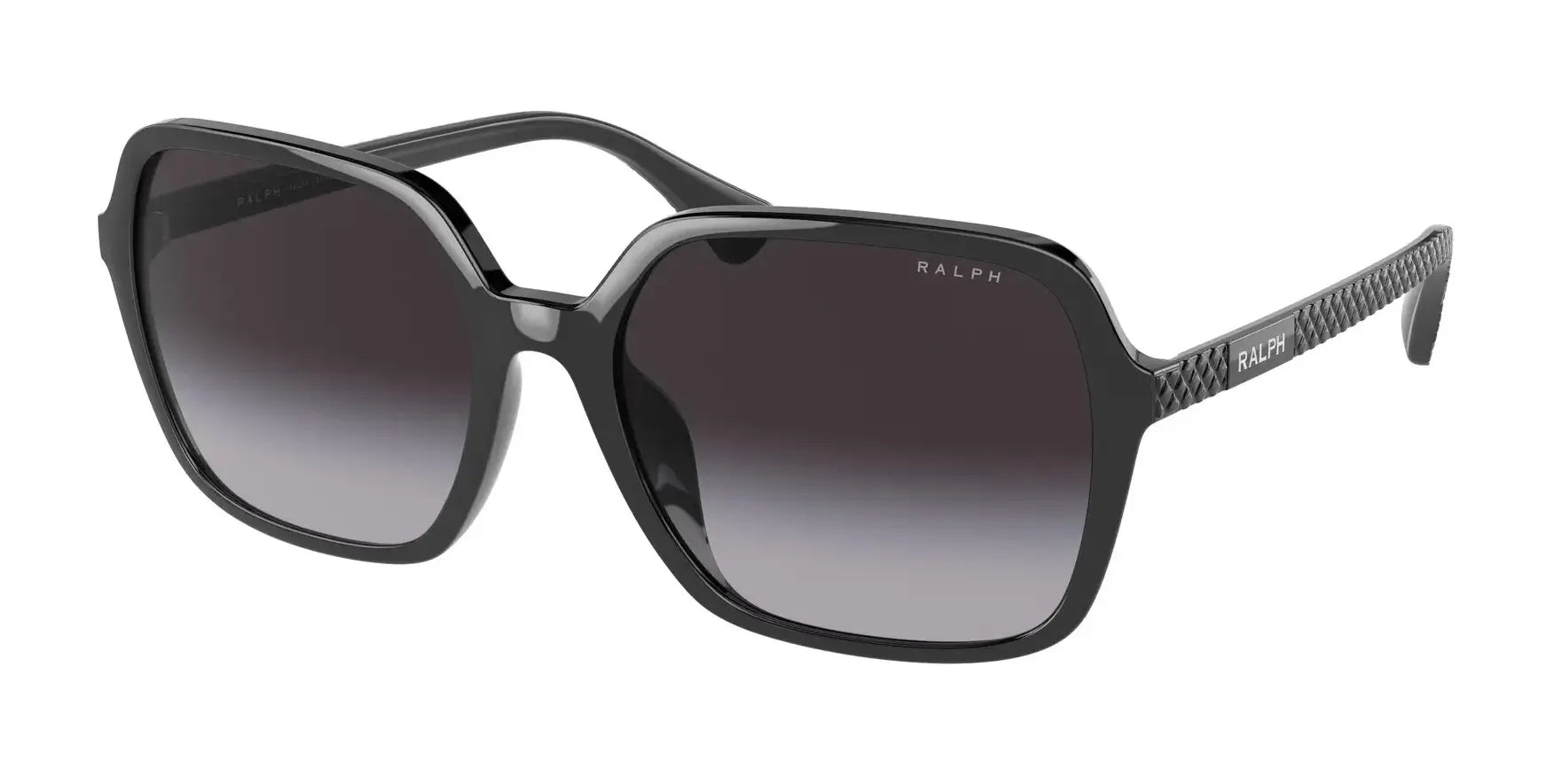 Ralph RA5291U Sunglasses Shiny Black / Gradient Grey