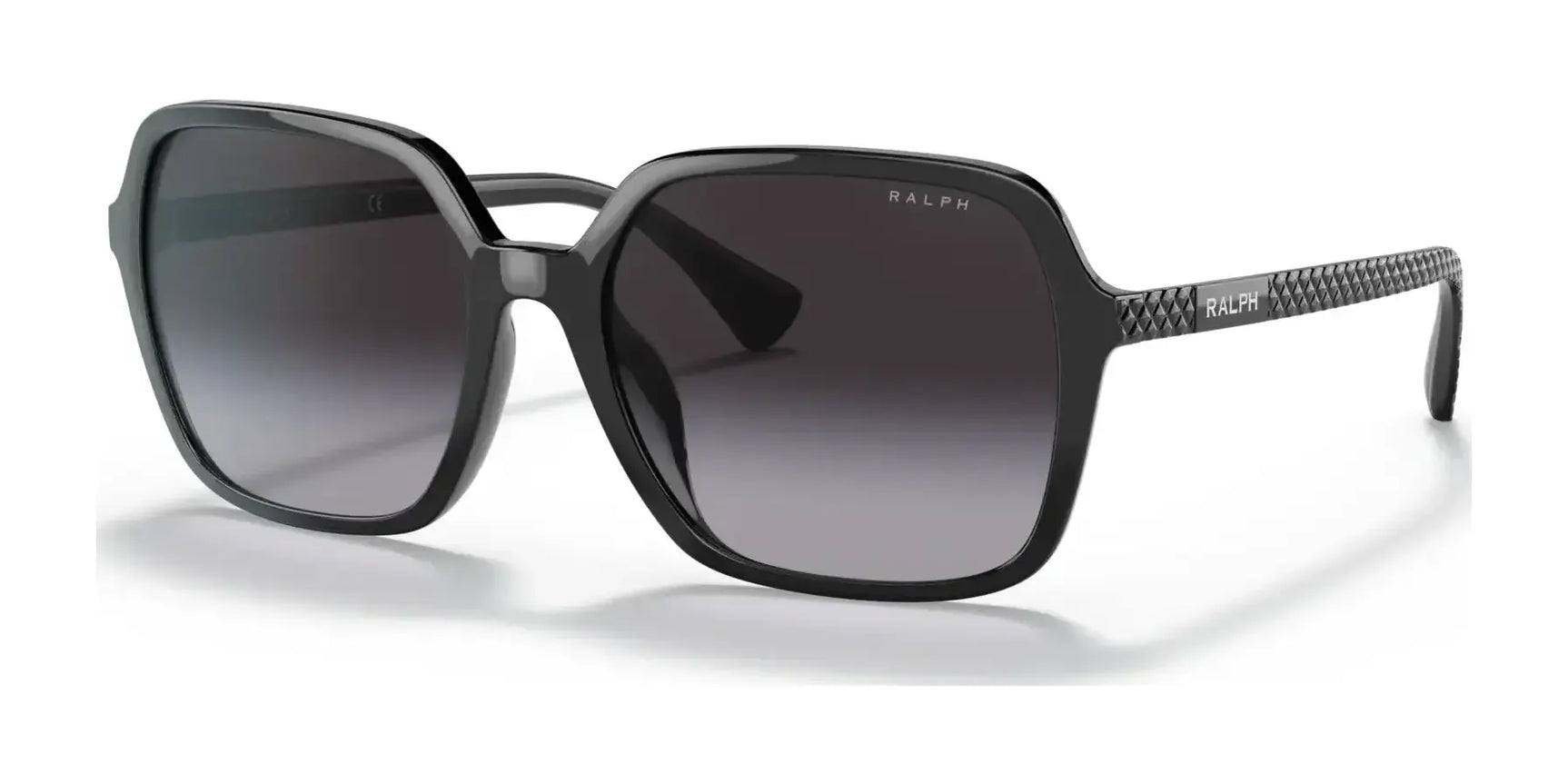 Ralph RA5291U Sunglasses Shiny Black / Gradient Grey