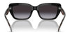 Ralph RA5292 Sunglasses | Size 53 / Shiny Black №50018G / Gradient Grey (3N 13%)