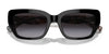 Ralph RA5292 Sunglasses | Size 53 / Shiny Black №50018G / Gradient Grey (3N 13%)