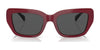 Ralph RA5292 Sunglasses | Size 53 / Shiny Black №50018G / Gradient Grey (3N 13%)