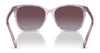 Ralph VVCV RA5293 Sunglasses | Size 56 / Shiny Black / Gradient Brown (Polarized) (3P 13%) №6037T3