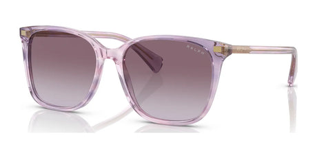 Ralph VVCV RA5293 Sunglasses Shiny Striped Purple / Gradient Violet