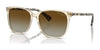 Ralph VVCV RA5293 Sunglasses | Size 56 / Shiny Transparent Brown / Gradient Brown (Polarized) (2P 19%) №6072T5