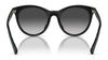 Ralph RA5294U Sunglasses | Size 53 / Shiny Black / Gradient Grey (3N 13.2%) №500187