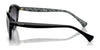 Ralph RA5295U Sunglasses | Size 54 / Shiny Black №50018G / Gradient Grey (3N 13%)