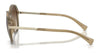 Ralph RA5297U Sunglasses | Size 54 / Shiny Mlky Light Brown №600413 / Gradient Brown (3N 16%)