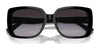 Ralph RA5298U Sunglasses | Size 55 / Shiny Black / Gradient Grey (3N 13%) №50018G