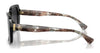 Ralph RA5298U Sunglasses | Size 55 / Shiny Black / Gradient Grey (3N 13%) №50018G