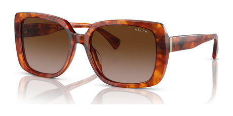 Ralph RA5298U Sunglasses Shiny Orange Havana / Gradient Brown