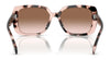 Ralph RA5298U Sunglasses | Size 55 / Shiny Black / Gradient Grey (3N 13%) №50018G
