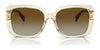Ralph RA5298U Sunglasses | Size 55 / Shiny Black / Gradient Grey (3N 13%) №50018G