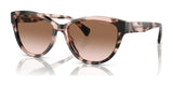 Ralph RA5299U Sunglasses Shiny Pink Havana / Gradient Brown