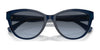 Ralph RA5299U Sunglasses | Size 56 / Shiny Opal Blue / Gradient Blue (2N 23%) №60598F