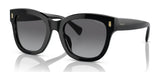 Ralph RA5301U Sunglasses Shiny Black / Gradient Grey (Polarized)