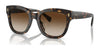 Ralph RA5301U Sunglasses | Size 52 / Shiny Dark Havana / Gradient Brown (3N 16%) №500313