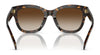 Ralph RA5301U Sunglasses | Size 52 / Shiny Black / Gradient Grey (3N 13%) №50018G