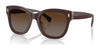 Ralph RA5301U Sunglasses | Size 52 / Shiny Milky Brown / Light Brown (Polarized) (3P 11.3%) №6055T5