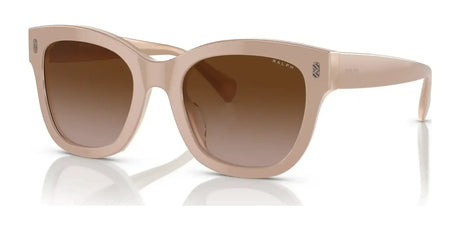 Ralph RA5301U Sunglasses Beige On Milky Beige / Gradient Brown