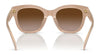 Ralph RA5301U Sunglasses | Size 52 / Shiny Black / Gradient Grey (3N 13%) №50018G