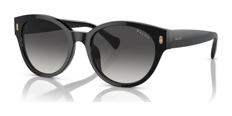 Ralph RA5302U Sunglasses Shiny Black / Gradient Grey