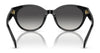 Ralph RA5302U Sunglasses | Size 54 / Shiny Black №50018G / Gradient Grey (3N 13.2%)