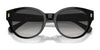 Ralph RA5302U Sunglasses | Size 54 / Shiny Black №50018G / Gradient Grey (3N 13.2%)