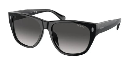 Ralph RA5303U Sunglasses Shiny Black / Gradient Grey