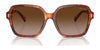 Ralph RA5304U Sunglasses | Size 57 / Shiny Opal Rose Beige / Gradient Brown (3N 14.2%) №611474
