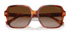 Ralph RA5304U Sunglasses | Size 57 / Shiny Opal Rose Beige / Gradient Brown (3N 14.2%) №611474