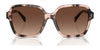 Ralph RA5304U Sunglasses | Size 57 / Shiny Opal Rose Beige / Gradient Brown (3N 14.2%) №611474