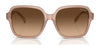 Ralph RA5304U Sunglasses | Size 57 / Shiny Opal Rose Beige / Gradient Brown (3N 14.2%) №611474