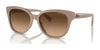 Ralph RA5305U Sunglasses | Size 56 / Shiny Solid Beige / Brown (3N 14.2%) №611674
