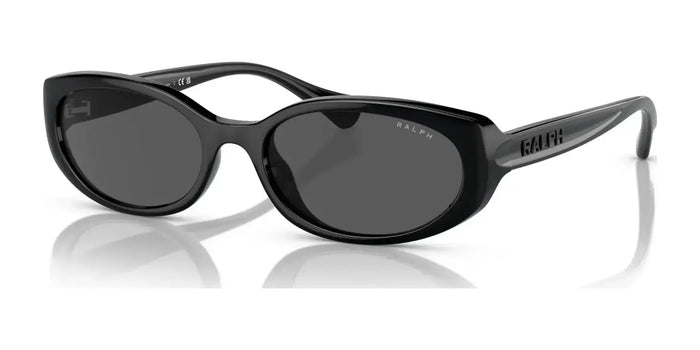 Ralph RA5306U Sunglasses | Size 55 / Shiny Black / Dark Grey (3N 11%) №500187