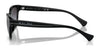 Ralph RA5307U Sunglasses | Size 55 / Shiny Black №50018G / Gradient Grey (3N 13%)