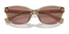 Ralph RA5307U Sunglasses | Size 55 / Shiny Black №50018G / Gradient Grey (3N 13%)
