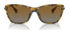Ralph RA5308U Sunglasses | Size 57 / Shiny Transparent Brown / Gradient Brown (2N 25.5%) №613313