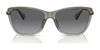 Ralph RA5308U Sunglasses | Size 57 / Shiny Transparent Brown / Gradient Brown (2N 25.5%) №613313
