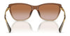 Ralph RA5308U Sunglasses | Size 57 / Shiny Transparent Brown / Gradient Brown (2N 25.5%) №613313