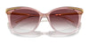 Ralph RA5309U Sunglasses | Size 55 / Transparent Blue Varnish / Light Grey Gradient (2N 25.8%) №615035