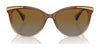 Ralph RA5309U Sunglasses | Size 55 / Transparent Blue Varnish / Light Grey Gradient (2N 25.8%) №615035